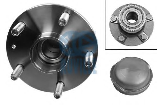 RUVILLE 9009 Комплект подшипника ступицы колеса для DAEWOO KONDOR (Дэу Кондор) RUVILLE 9009 Комплект подшипника ступицы колеса для DAEWOO KONDOR (Дэу Кондор)