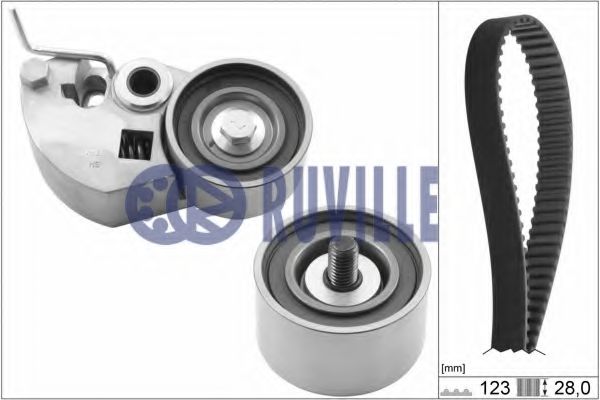RUVILLE 5843270 Комплект ремня ГРМ для HYUNDAI AZERA (Хендай Азэра) RUVILLE 5843270 Комплект ремня ГРМ для HYUNDAI AZERA (Хендай Азэра)
