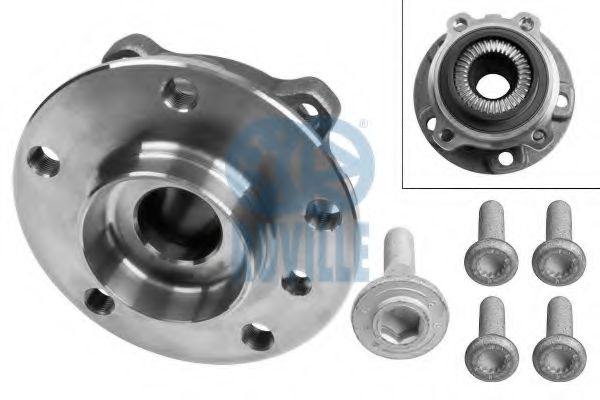 RUVILLE 6261 Комплект подшипника ступицы колеса 