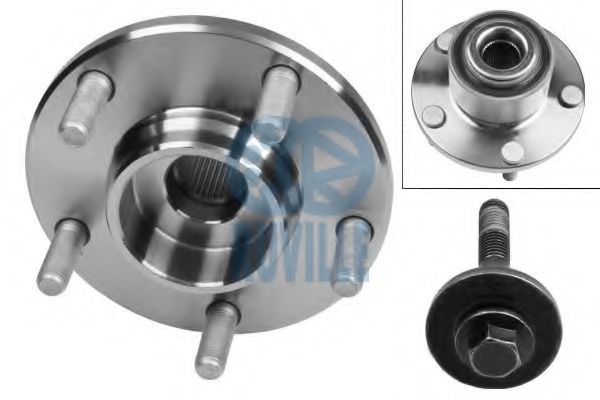 RUVILLE 7050 Комплект подшипника ступицы колеса для MAZDA 3 (Мазда 3) RUVILLE 7050 Комплект подшипника ступицы колеса для MAZDA 3 (Мазда 3)