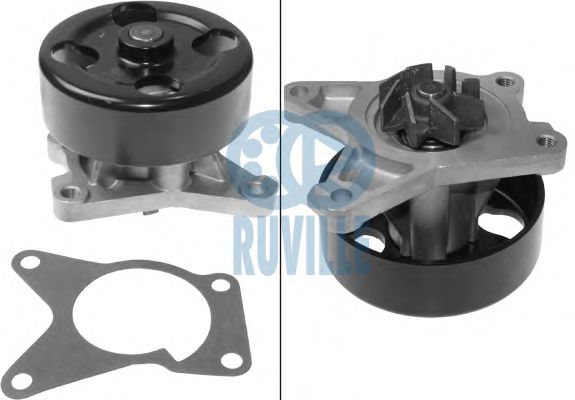 RUVILLE 66825 Водяной насос для RENAULT LAGUNA III ER (Рено Лагуна 3 ер)