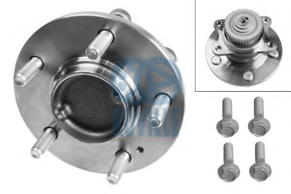 RUVILLE 8976 Комплект подшипника ступицы колеса для KIA CARENS III (Киа Каренс 3) RUVILLE 8976 Комплект подшипника ступицы колеса для KIA CARENS III (Киа Каренс 3)