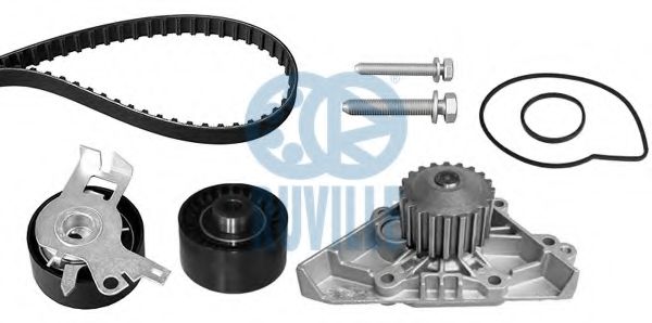 RUVILLE 55949703 Комплект ремня ГРМ для PEUGEOT 407 (Пежо 407) RUVILLE 55949703 Комплект ремня ГРМ для PEUGEOT 407 (Пежо 407)