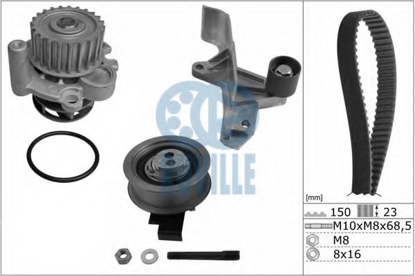 RUVILLE 56364711 Комплект ремня ГРМ для AUDI A4 (Ауди А4) RUVILLE 56364711 Комплект ремня ГРМ для AUDI A4 (Ауди А4)