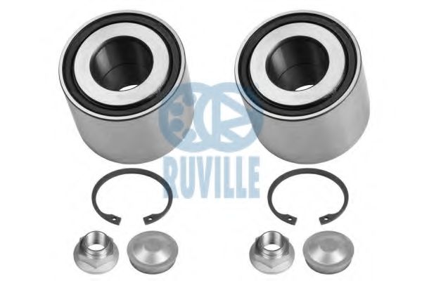 RUVILLE 5558D Комплект подшипника ступицы колеса для RENAULT LAGUNA I (Рено Лагуна 1) RUVILLE 5558D Комплект подшипника ступицы колеса для RENAULT LAGUNA I (Рено Лагуна 1)