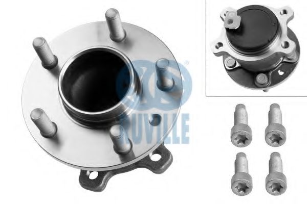 RUVILLE 5287 Комплект подшипника ступицы колеса для FORD KUGA I (Форд Куга 1) RUVILLE 5287 Комплект подшипника ступицы колеса для FORD KUGA I (Форд Куга 1)