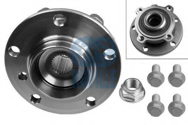 RUVILLE 6265 Комплект подшипника ступицы колеса 