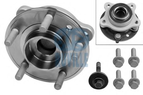 RUVILLE 6544 Комплект подшипника ступицы колеса 