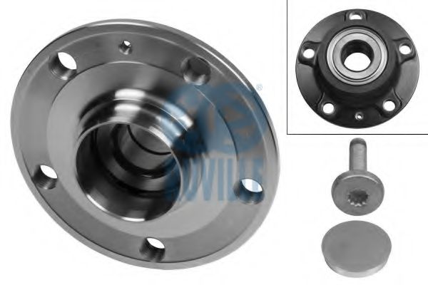 RUVILLE 5475 Комплект подшипника ступицы колеса для VOLKSWAGEN JETTA VII (Фольксваген Джетта 7) RUVILLE 5475 Комплект подшипника ступицы колеса для VOLKSWAGEN JETTA VII (Фольксваген Джетта 7)