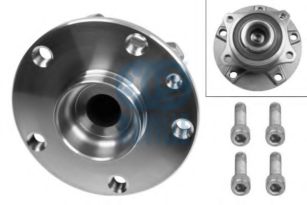 RUVILLE 5868 Комплект подшипника ступицы колеса 