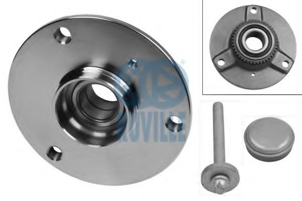 RUVILLE 8707 Комплект подшипника ступицы колеса для SMART ROADSTER (Смарт Роадстэр) RUVILLE 8707 Комплект подшипника ступицы колеса для SMART ROADSTER (Смарт Роадстэр)