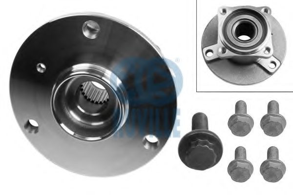 RUVILLE 8708 Комплект подшипника ступицы колеса для SMART ROADSTER (Смарт Роадстэр) RUVILLE 8708 Комплект подшипника ступицы колеса для SMART ROADSTER (Смарт Роадстэр)
