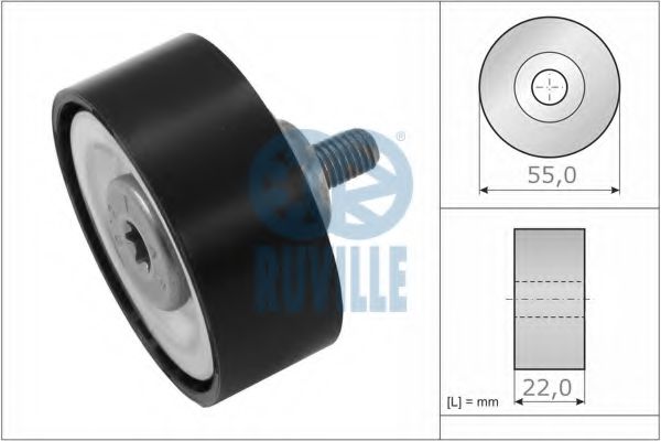 RUVILLE 57600 Паразитный ведущий ролик, поликлиновой ремень для MINI MINI COUNTRYMAN (Мини Мини кантримэн) RUVILLE 57600 Паразитный ведущий ролик, поликлиновой ремень для MINI MINI COUNTRYMAN (Мини Мини кантримэн)