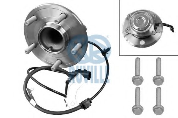 RUVILLE 5869 Комплект подшипника ступицы колеса 