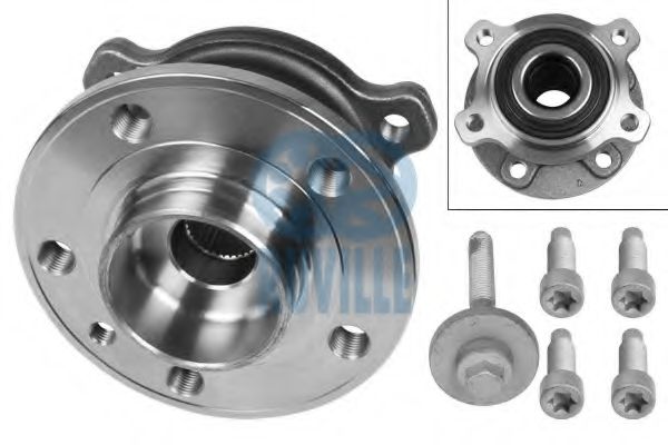 RUVILLE 6548 Комплект подшипника ступицы колеса 