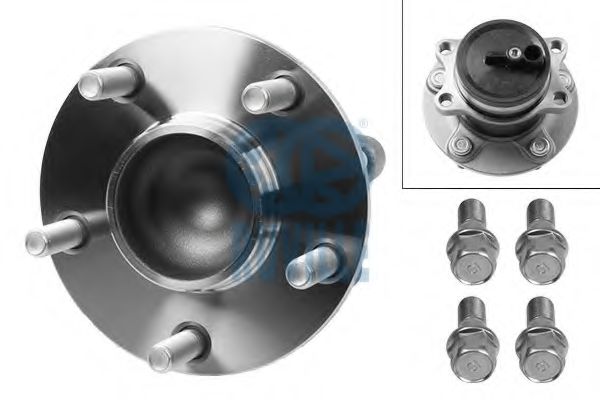 RUVILLE 5956 Комплект подшипника ступицы колеса для CITROËN C4 AIRCROSS (CитроËн С4 аиркросс) RUVILLE 5956 Комплект подшипника ступицы колеса для CITROËN C4 AIRCROSS (CитроËн С4 аиркросс)