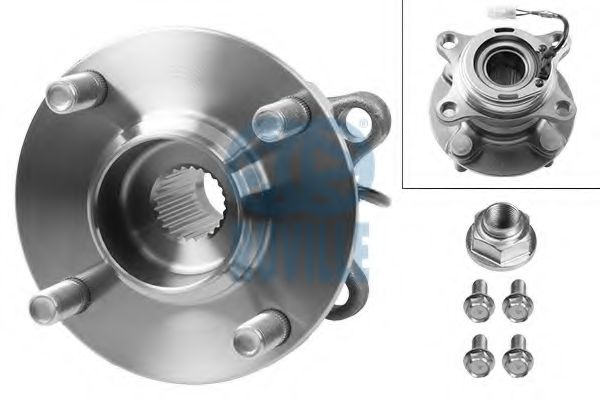 RUVILLE 7740 Комплект подшипника ступицы колеса для SUZUKI (Сузуки) RUVILLE 7740 Комплект подшипника ступицы колеса для SUZUKI (Сузуки)