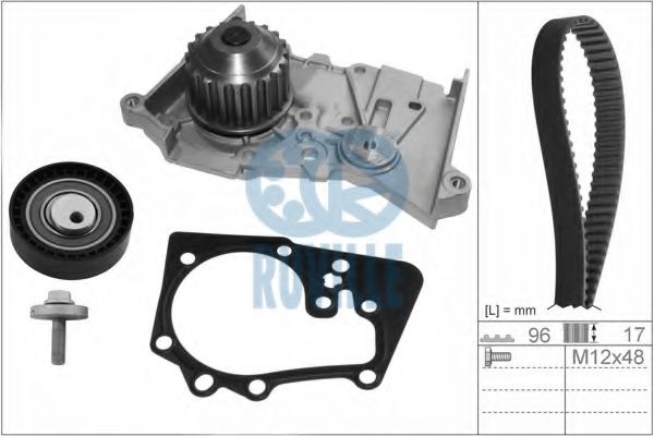 RUVILLE 55635701 Комплект ремня ГРМ для DACIA (Дача) RUVILLE 55635701 Комплект ремня ГРМ для DACIA (Дача)