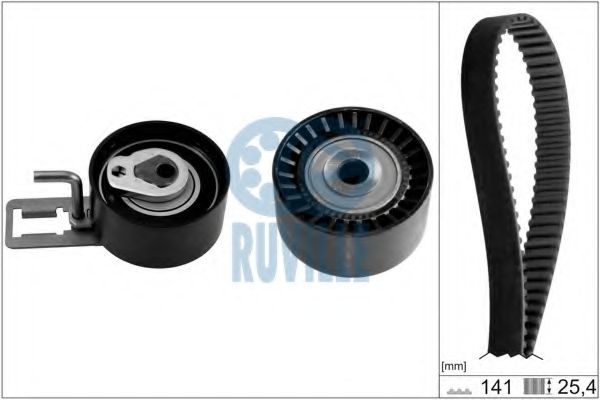 RUVILLE 5667570 Комплект ремня ГРМ для MAZDA 3 (Мазда 3) RUVILLE 5667570 Комплект ремня ГРМ для MAZDA 3 (Мазда 3)