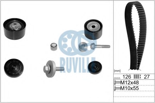RUVILLE 5555576 Комплект ремня ГРМ для RENAULT LAGUNA III ER (Рено Лагуна 3 ер) RUVILLE 5555576 Комплект ремня ГРМ для RENAULT LAGUNA III ER (Рено Лагуна 3 ер)