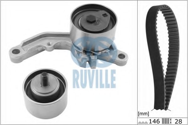 RUVILLE 5861970 Комплект ремня ГРМ для DODGE CARAVAN (Додж Караван) RUVILLE 5861970 Комплект ремня ГРМ для DODGE CARAVAN (Додж Караван)