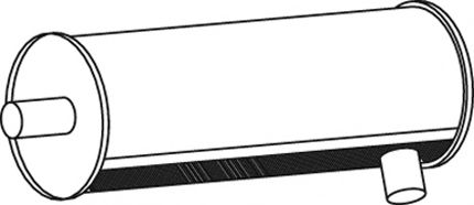 DINEX 40303 Катализатор для VOLVO B 10 (Вольво Б 10)