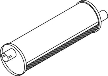 DINEX 21309 Средний конечный глушитель ОГ для DAF SB (Даф Сб) DINEX 21309 Средний конечный глушитель ОГ для DAF SB (Даф Сб)