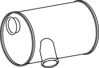 DINEX 21368 Средний конечный глушитель ОГ для DAF SB (Даф Сб) DINEX 21368 Средний конечный глушитель ОГ для DAF SB (Даф Сб)