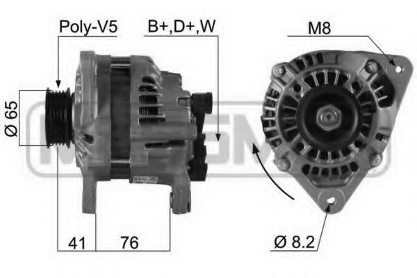 ERA 210026 Генератор для FORD MONDEO (Форд Мондэо) ERA 210026 Генератор для FORD MONDEO (Форд Мондэо)