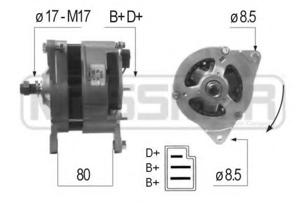 ERA 210060 Генератор для ROVER 400 (Ровер 400) ERA 210060 Генератор для ROVER 400 (Ровер 400)