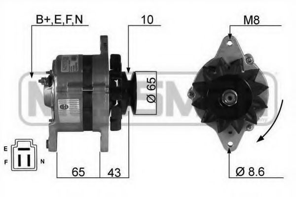 ERA 210109 Генератор для SUZUKI (Сузуки) ERA 210109 Генератор для SUZUKI (Сузуки)