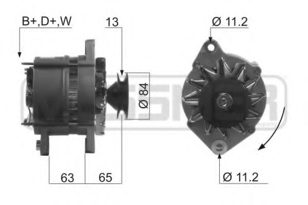 ERA 210299 Генератор для IVECO (Ивеко) ERA 210299 Генератор для IVECO (Ивеко)