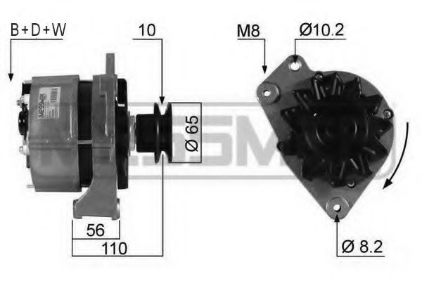 ERA 210339 Генератор для VOLKSWAGEN PASSAT (Фольксваген Пассат) ERA 210339 Генератор для VOLKSWAGEN PASSAT (Фольксваген Пассат)