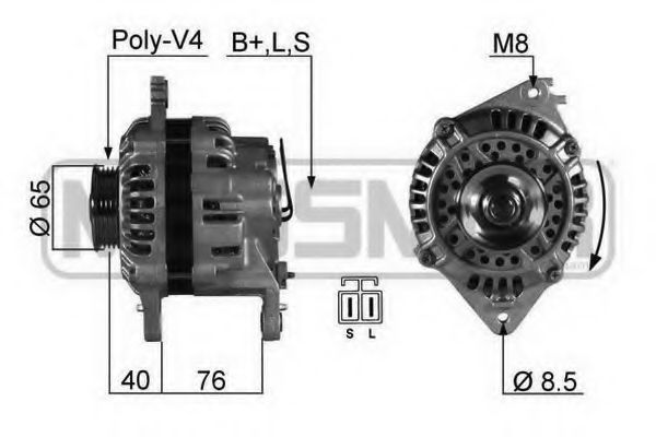 ERA 210379 Генератор для MITSUBISHI ETERNA IV (Митсубиши/митсубиси Этэрна иv) ERA 210379 Генератор для MITSUBISHI ETERNA IV (Митсубиши/митсубиси Этэрна иv)