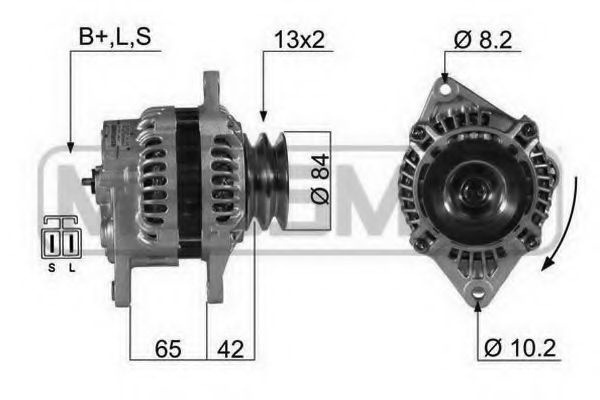 ERA 210442 Генератор для MAZDA B-SERIE (Мазда Б-сэриэ) ERA 210442 Генератор для MAZDA B-SERIE (Мазда Б-сэриэ)