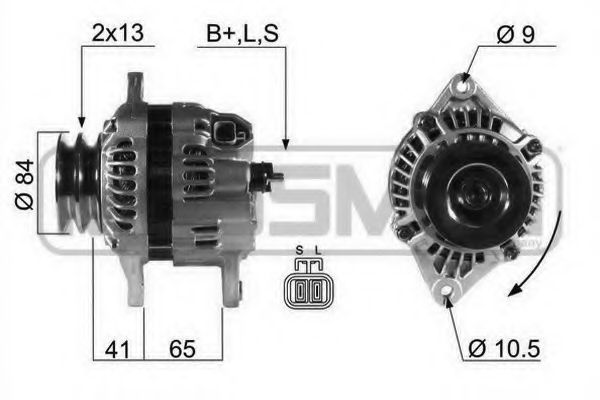ERA 210450 Генератор для MAZDA B-SERIE (Мазда Б-сэриэ) ERA 210450 Генератор для MAZDA B-SERIE (Мазда Б-сэриэ)