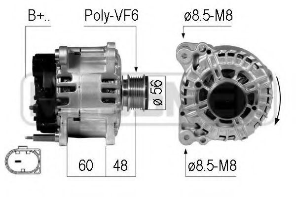ERA 210732 Генератор для SEAT (Сеат) ERA 210732 Генератор для SEAT (Сеат)