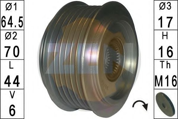 ERA 219200 Механизм свободного хода генератора для AUDI (Ауди) ERA 219200 Механизм свободного хода генератора для AUDI (Ауди)