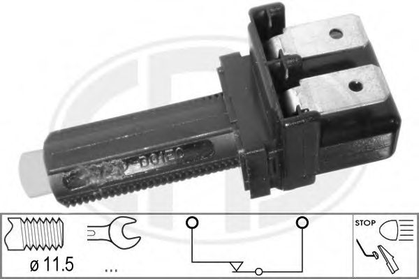 ERA 330042 Выключатель фонаря сигнала торможения для FORD FIESTA (Форд Фиэста) ERA 330042 Выключатель фонаря сигнала торможения для FORD FIESTA (Форд Фиэста)