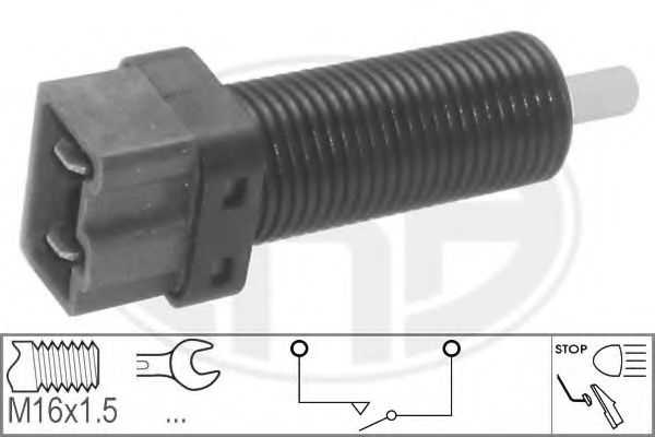 ERA 330070 Выключатель фонаря сигнала торможения для RENAULT 19 II (Рено 19 2) ERA 330070 Выключатель фонаря сигнала торможения для RENAULT 19 II (Рено 19 2)