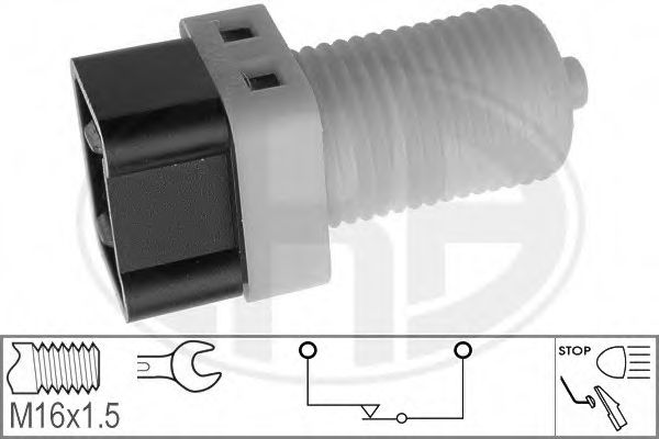 ERA 330075 Выключатель фонаря сигнала торможения для RENAULT MEGANE SCENIC (Рено Меган сценик) ERA 330075 Выключатель фонаря сигнала торможения для RENAULT MEGANE SCENIC (Рено Меган сценик)
