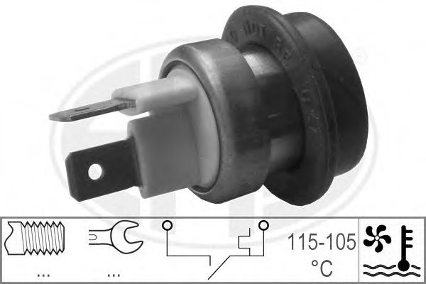 ERA 330187 Термовыключатель, вентилятор радиатора для ROVER 400 (Ровер 400) ERA 330187 Термовыключатель, вентилятор радиатора для ROVER 400 (Ровер 400)