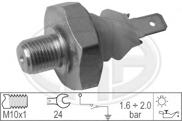 ERA 330337 Датчик давления масла для VOLKSWAGEN JETTA II (Фольксваген Жэтта 2) ERA 330337 Датчик давления масла для VOLKSWAGEN JETTA II (Фольксваген Жэтта 2)