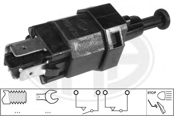 ERA 330434 Выключатель фонаря сигнала торможения для DAEWOO LEGANZA (Дэу Леганза) ERA 330434 Выключатель фонаря сигнала торможения для DAEWOO LEGANZA (Дэу Леганза)