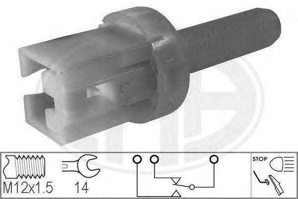 ERA 330521 Выключатель фонаря сигнала торможения для LANCIA (Лансиа/лянча) ERA 330521 Выключатель фонаря сигнала торможения для LANCIA (Лансиа/лянча)
