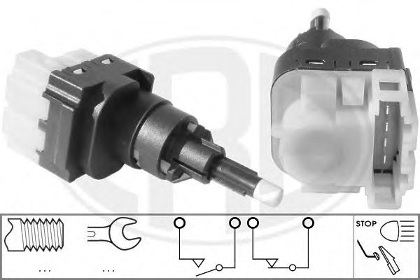 ERA 330545 Выключатель фонаря сигнала торможения для SEAT ALTEA (Сеат Алтэа) ERA 330545 Выключатель фонаря сигнала торможения для SEAT ALTEA (Сеат Алтэа)