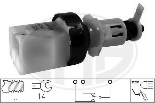 ERA 330617 Выключатель фонаря сигнала торможения для LANCIA DEDRA SW (Лансиа/лянча Дэдра св) ERA 330617 Выключатель фонаря сигнала торможения для LANCIA DEDRA SW (Лансиа/лянча Дэдра св)