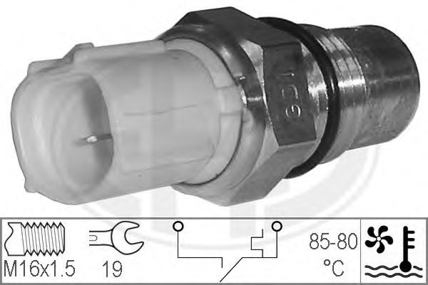 ERA 330633 Термовыключатель, вентилятор радиатора для HYUNDAI EXCEL (Хендай Эxcэл) ERA 330633 Термовыключатель, вентилятор радиатора для HYUNDAI EXCEL (Хендай Эxcэл)