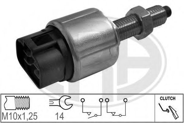 ERA 330701 Выключатель фонаря сигнала торможения для MITSUBISHI STARION (Митсубиши/митсубиси Старион) ERA 330701 Выключатель фонаря сигнала торможения для MITSUBISHI STARION (Митсубиши/митсубиси Старион)