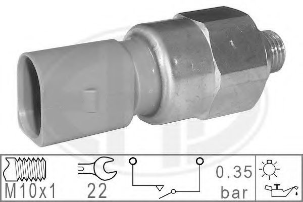ERA 330779 Датчик давления масла для AUDI TT (Ауди Тт) ERA 330779 Датчик давления масла для AUDI TT (Ауди Тт)